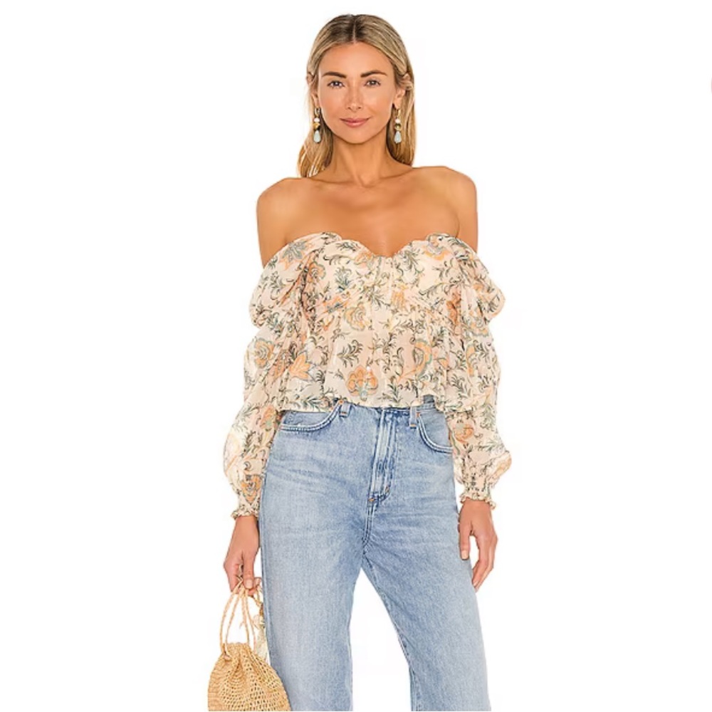 House of Harlow Sofia Richie blouse